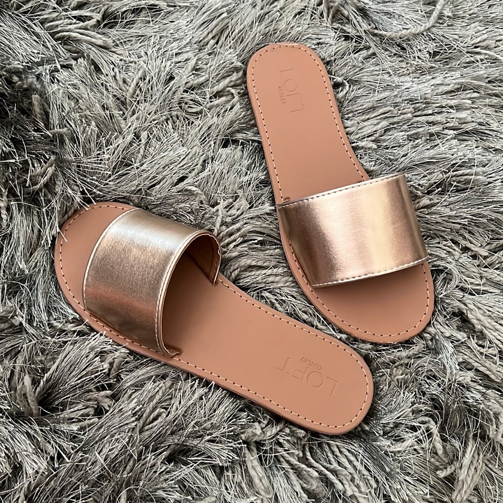 Loft slide sandals